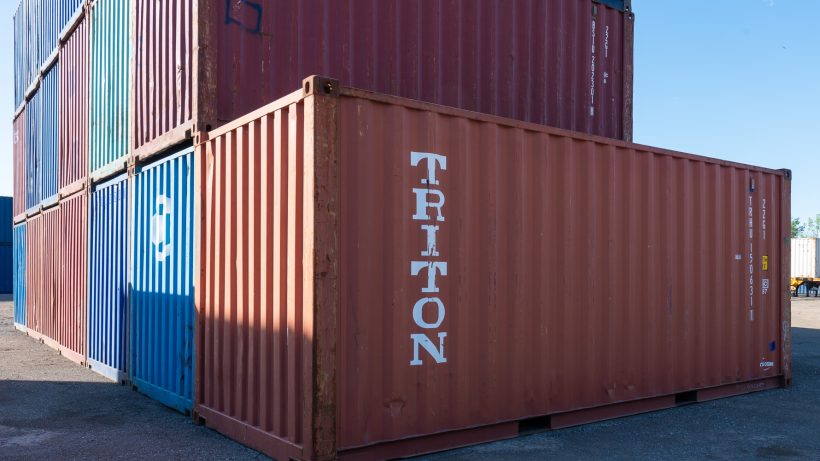 Used cargo shipping containers
